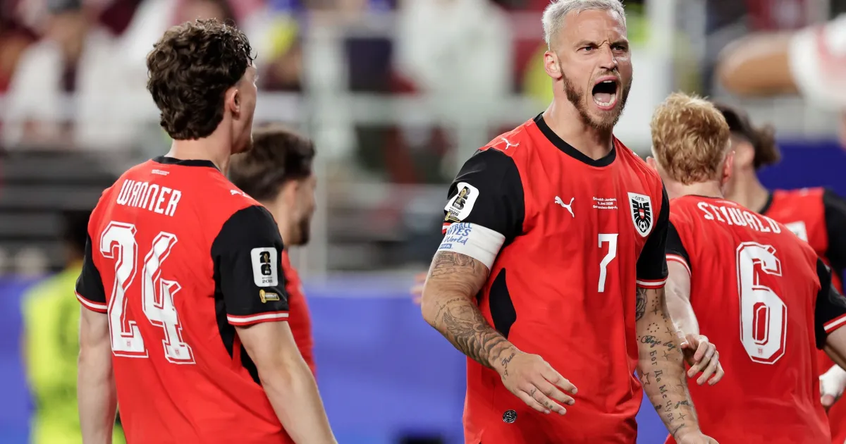 Áustria quebra jejum histórico na Copa do Mundo
