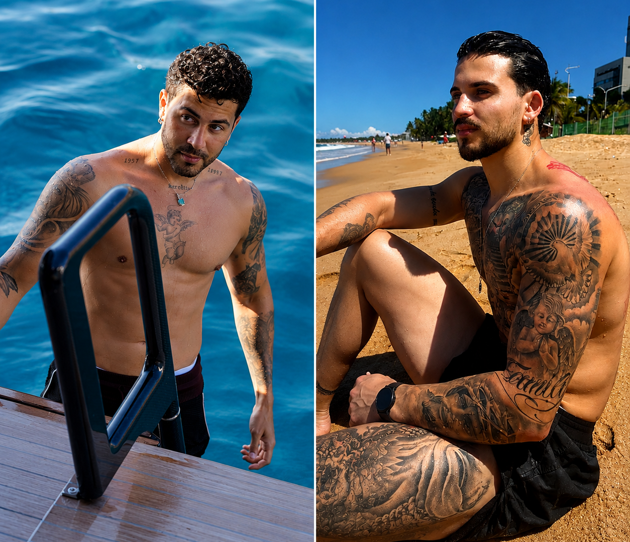 Carlinhos Maia é flagrado com personal trainer na praia e acende a chama da paixão