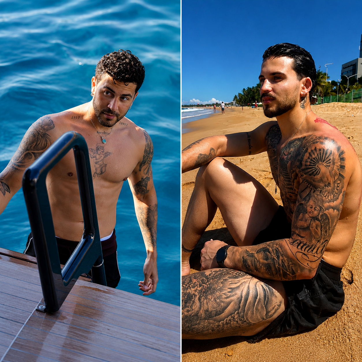 Carlinhos Maia é flagrado com personal trainer na praia e acende a chama da paixão