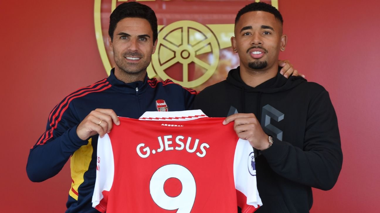 Mikel Arteta responde a declarações de Gabriel Jesus sobre sua saída do Arsenal